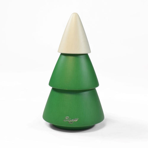 "ель" h 15, 5 см, бук, цвет зеленый/белый, XMAS TREE By Whinot Design