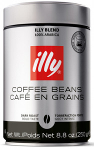Кофе зерновой Illy 250 гр темной обжарки