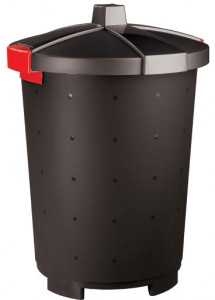 Бак для отходов Restola 45л черный фото