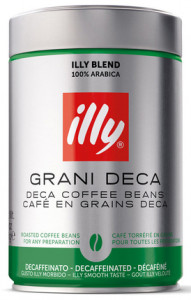 Кофе зерновой Illy 250 гр декофеиновый