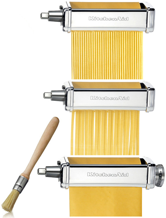Насадка для раскатки теста и нарезки спагетти и феттучини KitchenAid 5KSMPRA фото