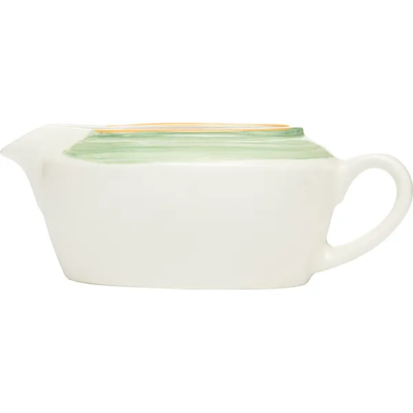 Рио Грин фарфор 130мл белый, зелен. (03040508) - 03040508