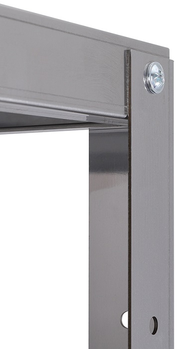 Стеллаж Luxstahl СР-1800х600х300/4 нержавеющая сталь фото