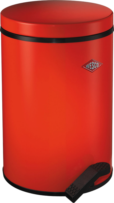 Мусорный контейнер Wesco Pedal bin 117, 13 л, красный фото