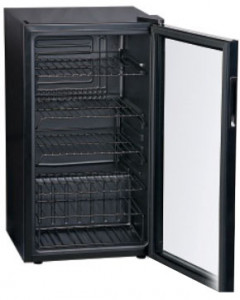Шкаф холодильный барный Cooleq TBC-85 черный фото