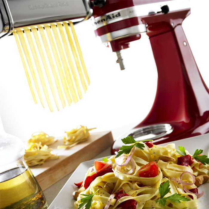 Насадка для раскатки теста и нарезки спагетти и феттучини KitchenAid 5KSMPRA фото
