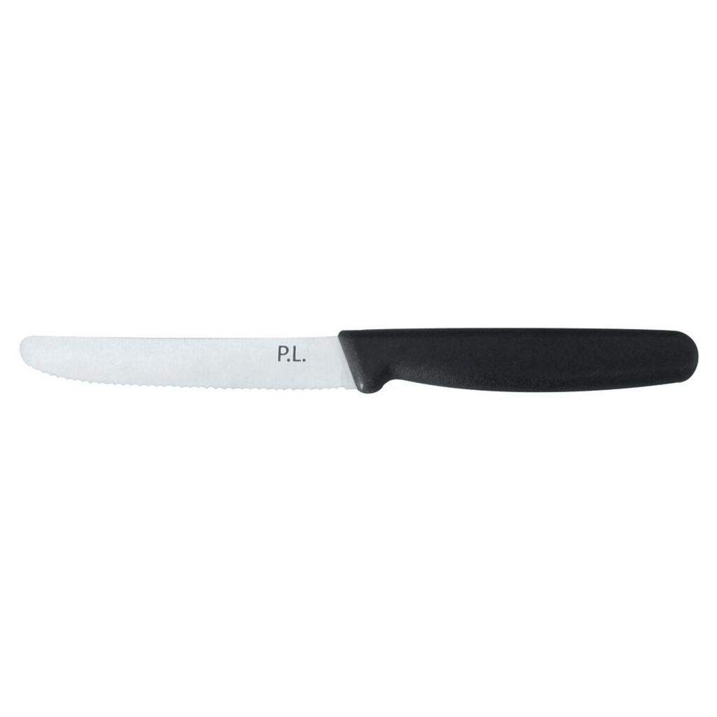 PRO-Line 16 см, пластиковая черная ручка, волнистое лезвие - 99002003