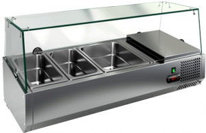 Холодильная витрина для ингредиентов Hicold VRTG 1835 к PZ3