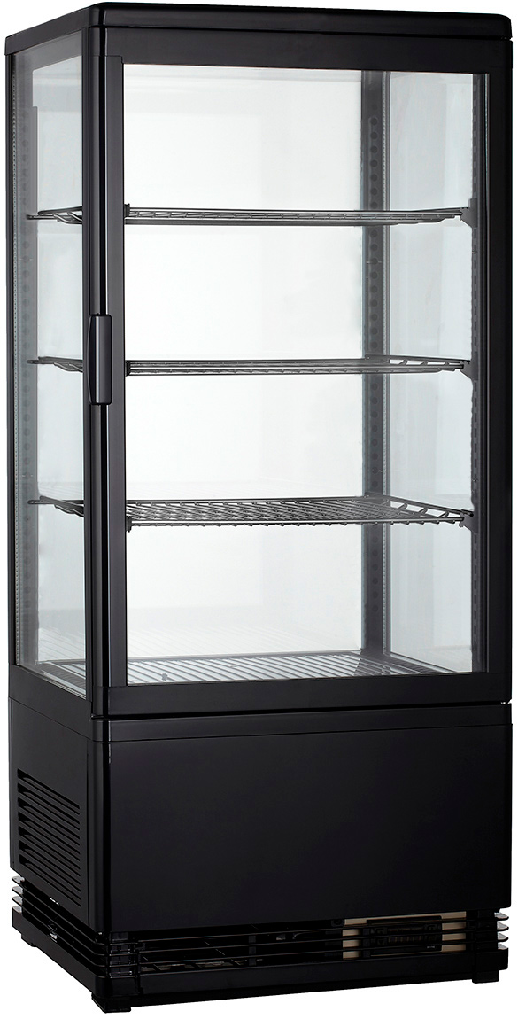 Шкаф-витрина холодильный Viatto VA-RT-78B фото