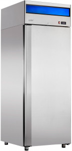 Морозильный шкаф Abat ШХн-0,5-01 (нержавеющая сталь) фото