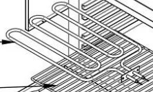 Элемент нагревательный HEJ-600-007 для гриля для кур  модели HES-600 фото