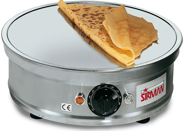 Round crepes grill - 137323