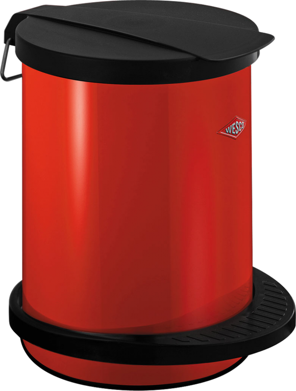 Мусорный контейнер Wesco Pedal bin 111, 13 л, красный фото