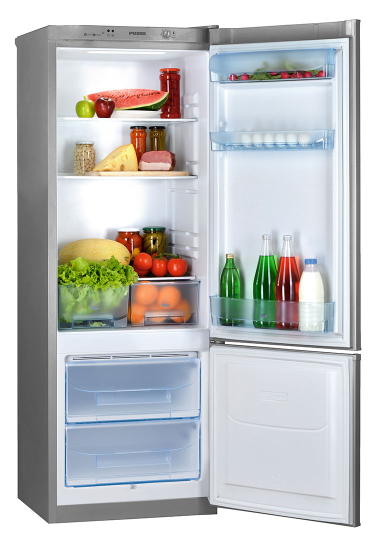 Двухкамерный холодильник Pozis RK-102 рубиновый фото
