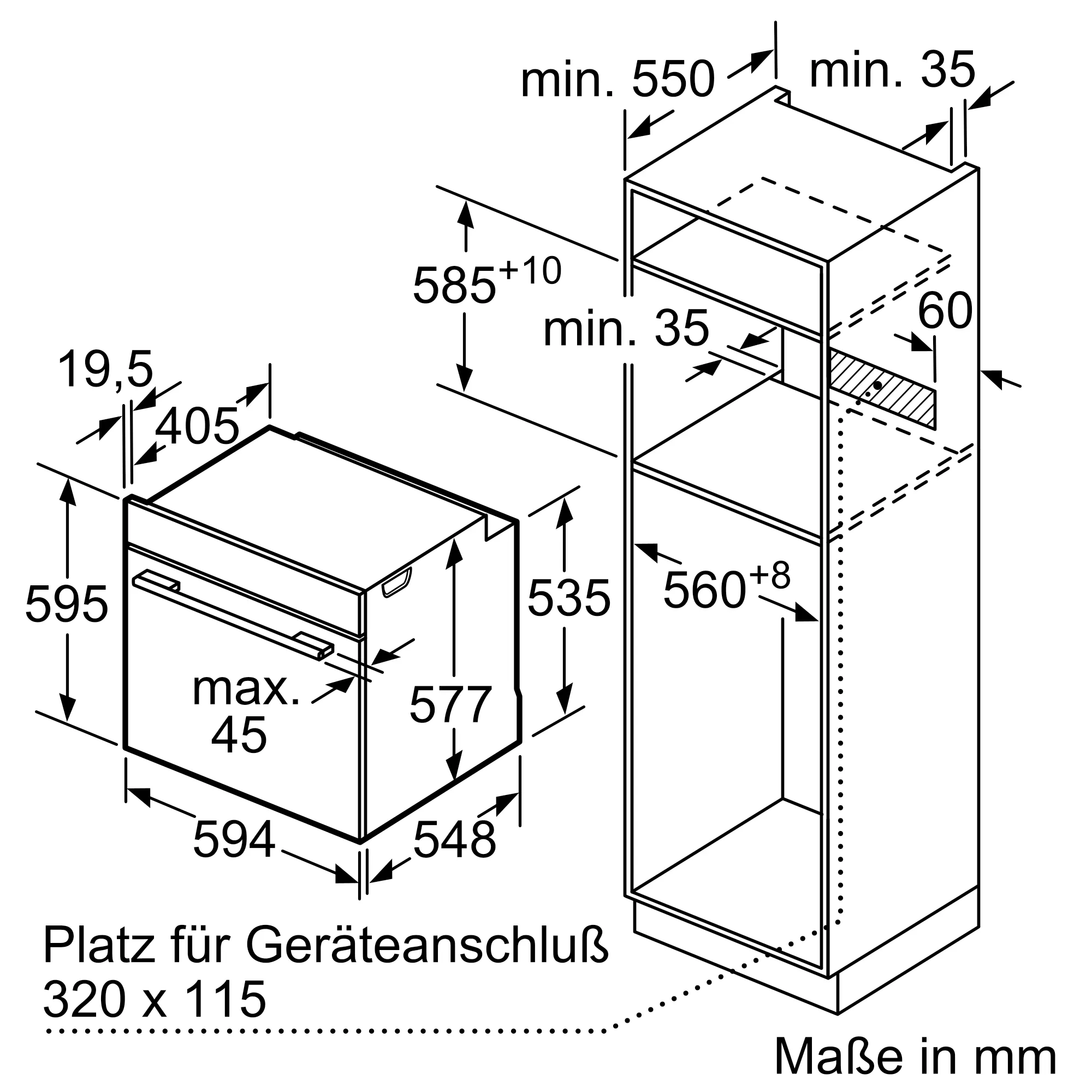 Bosch bfl623mb3 схема встраивания