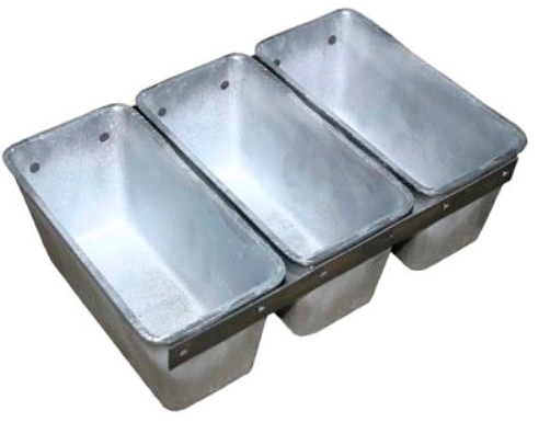 алюминиевая литая №7 (220х110х115) мм, 3-секционная - 00000196554