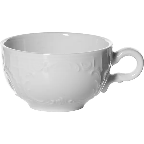 Чашка кофейная Bauscher Моцарт фарфор 90мл D=7,H=4см белый (57 5159) фото