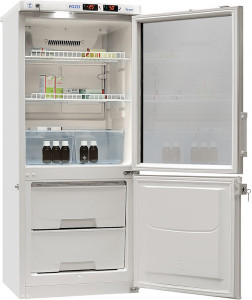 Лабораторный холодильник Pozis ХЛ-250 (тонированное стекло) фото