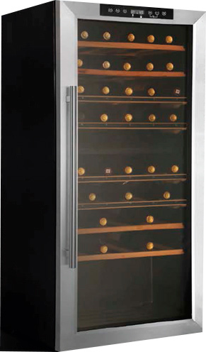 Монотемпературный винный шкаф Viatto VA-WC33CDL фото