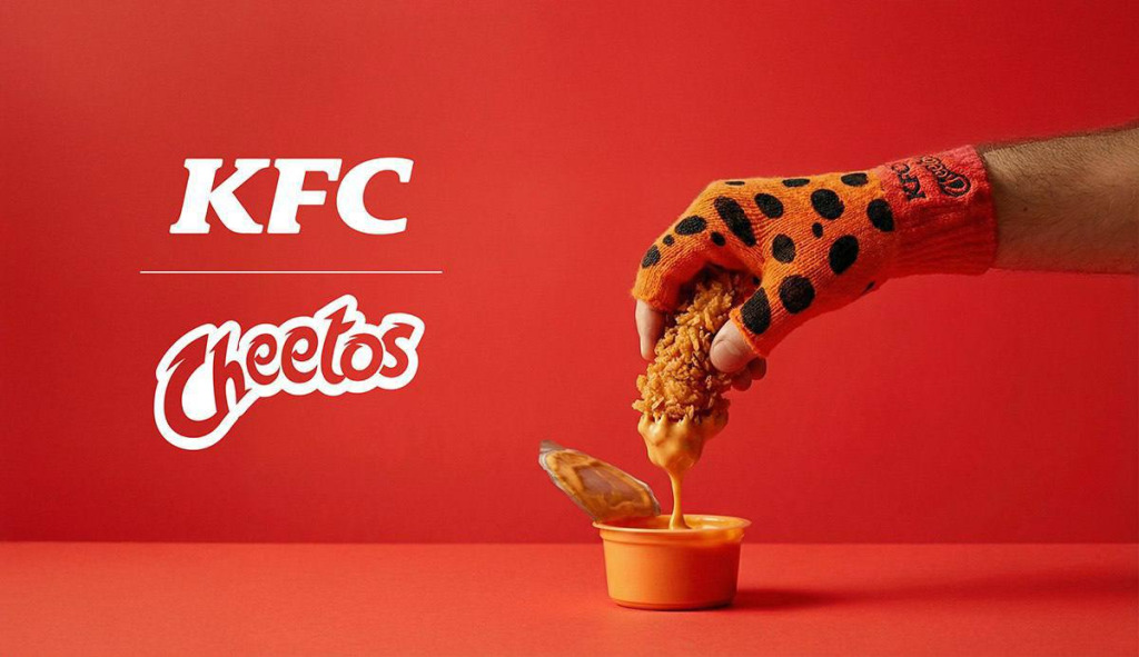 Французский KFC и чипсы Cheetos выпустили перчатки с принтом лап Честера.jpg