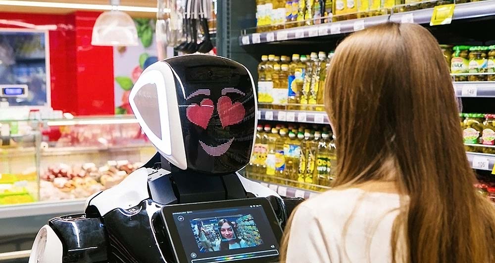 Российский робот приступил к работе в чилийском магазине сети Walmart.jpg