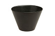 Чаша коническая  d 12 см h 8 см 400 мл фарфор цвет черный Seasons (368211)