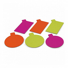 Подложка кондитерская Garcia de Pou двусторонняя, 8 см, салатовый/фуксия, 200 шт в Москве , фото