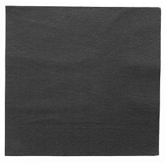 Салфетка бумажная двухслойная Garcia de Pou черная, 40*40 см, 100 шт в Москве , фото