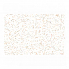 Обёрточная бумага жиростойкая в листах Garcia de Pou 35*52 см жиростойкий пергамент, 500 шт/уп в Москве , фото