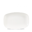Блюдо прямоугольное CHEFS без борта  23,7х15,7см, X Squared, цвет белый WHOBL21