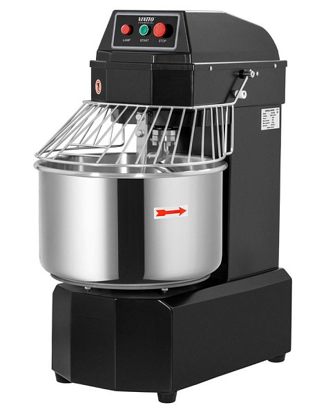 Спиральный тестомес Viatto Commercial DH-50B (220В) черный фото