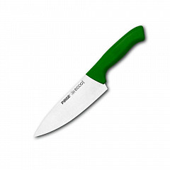 Нож поварской Pirge 16 см, зеленая ручка в Москве , фото