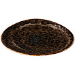 Тарелка треугольная  Jersey 17 см, цвет коричневый (QU91010)