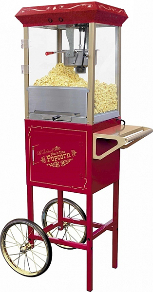 Аппарат для попкорна Enigma D425 (8OZ SS KETTLE With Cart) фото