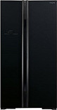 Холодильник Hitachi R-S702 PU2 GBK черное стекло
