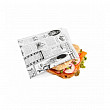 Конвертик для еды  Газета, 13*14 см 1000 шт/уп, жиростойкий пергамент