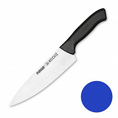 Нож поварской Pirge 19 см, синяя ручка в Москве , фото