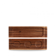Блюдо деревянное  40х11,5см, двухстороннее, Buffet Wood ZCAWDBH21