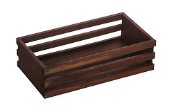 Ящик для сервировки деревянный Luxstahl 250х140 мм в Москве , фото 1