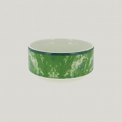 Салатник круглый штабелируемый RAK Porcelain Peppery 480 мл, d 12 см, зеленый цвет в Москве , фото