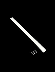 Скребок верхний для тестораскатки Apach Bakery Line 2B502 фото