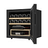 Винный шкаф монотемпературный Libhof GM-14 black фото