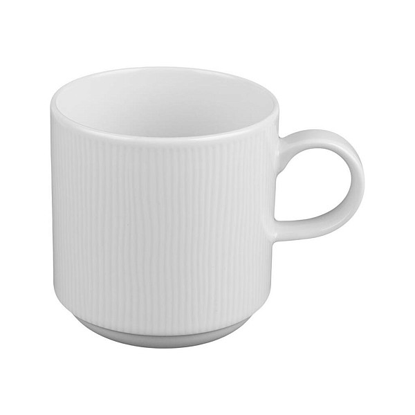 Кружка Noble 370 мл белая d 8,5 см h9,1 см Neo Silk Stackable фото