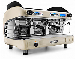 Рожковая кофемашина Sanremo Verona SED+CW 2 GR (с подогревателем чашек), белая фото
