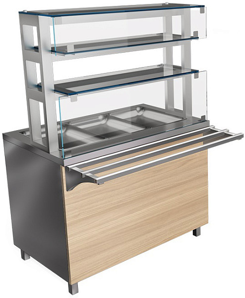 Мармит 2-х блюд паровой Astropit АЛРМ2-033 фото