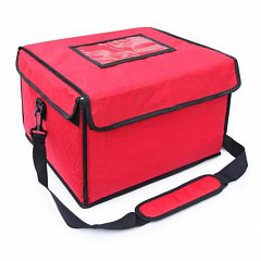 Термосумка на 4 пиццы P.L. Proff Cuisine IPDB-1614R 40*35*25 см с доп. изоляцией в Москве , фото