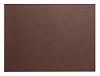 Салфетка подстановочная (плейсмат) Lacor 45x30 см, 100 % переработанная кожа, декор brown / коричневый фото
