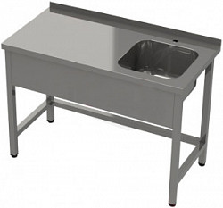 Ванна моечная iRon ВМ1P З/Р 900*700*850 в Москве , фото