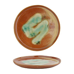 Тарелка мелкая P.L. Proff Cuisine d 18,5 см h1,5 см Brown Frutti di Mare (81241264) в Москве , фото 2