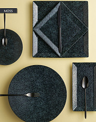 Тарелка плоская Porland 17 см 187817 BLACK MOSS в Москве , фото 5